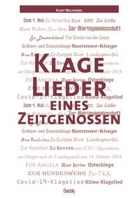 Klagelieder eines Zeitgenossen - Cover