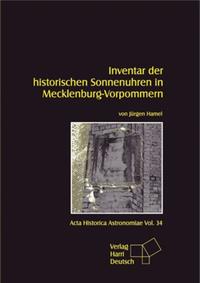 Inventar der historischen Sonnenuhren in Mecklenburg-Vorpommern