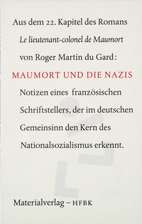 Maumort und die Nazis