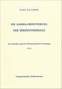 Die Karma-Orientierung der Erkenntnisfrage