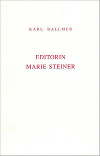 Editorin Marie Steiner