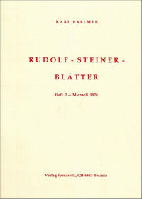 Rudolf-Steiner-Blätter Nr. 2