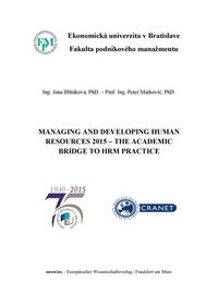 Managing and Developing Human Resources 2015