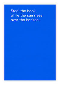 How to shoplift books