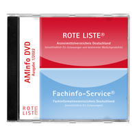 ROTE LISTE® 1/2022 AMInfo-DVD - ROTE LISTE®/FachInfo - Abo (4 Ausgaben pro Jahr)