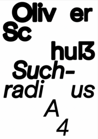 Oliver Schuß – Suchradius A4