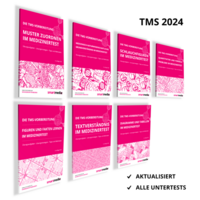 Die TMS-Vorbereitung 2024 SET: Übungsbücher zu allen Untertests für den Medizinertest in Deutschland mit Übungsaufgaben, Lösungsstrategien, Tipps und Methoden (Test für Medizinische Studiengänge)