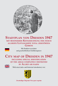 Stadtplan von Dresden 1947 - Cover