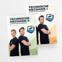 Technische Mechanik 1 & 2 Lernhefte Set