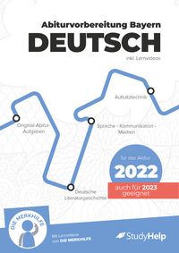 Deutsch Abiturvorbereitung für Bayern 2022 - 2023