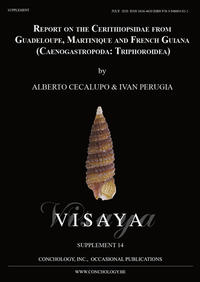 Report on the Cerithiopsidae from Guadeloupe, Martinique and French Guiana (Caenogastropoda: Triphoroidea)