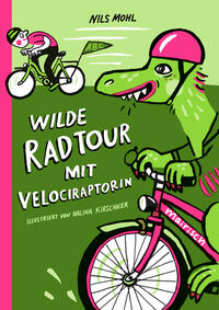 Wilde Radtour mit Velociraptorin