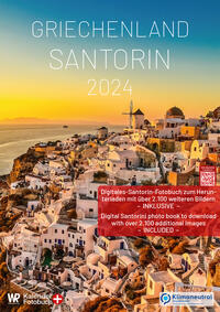 Kalender Griechenland | Santorin 2024 A3 hochformat mit großem Kalendarium für Deine Einträge