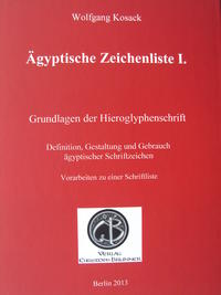 Ägyptische Zeichenliste I.