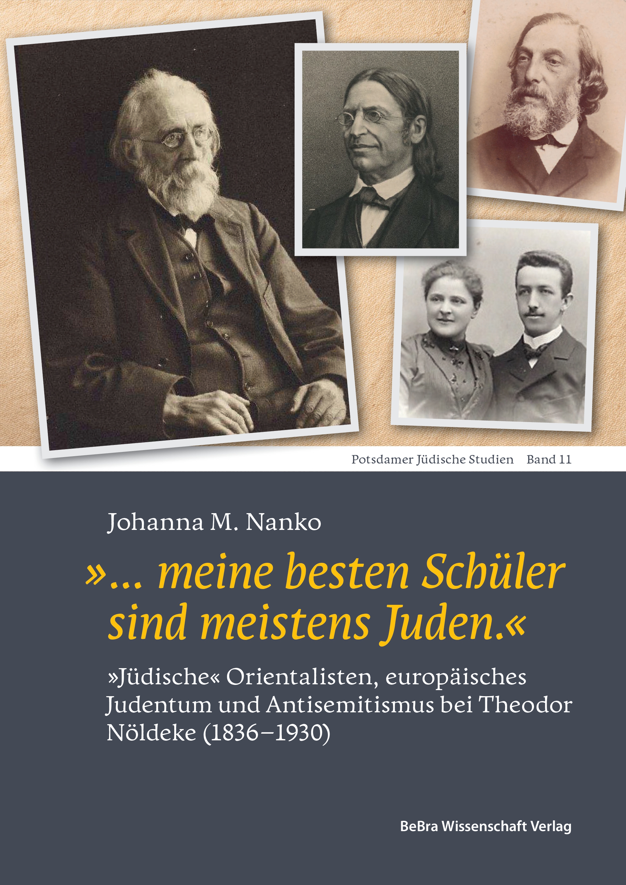 Cover-Abbildung für »... meine besten Schüler sind meistens Juden.« (Hardcover) (99999---978-3-95410-338-6)