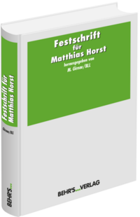 Festschrift für Matthias Horst