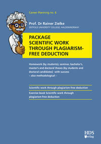Package Scientific work through plagiarism-free deduction