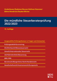 Die mündliche Steuerberaterprüfung 2022/2023