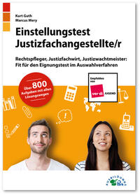 Cover-Abbildung für Einstellungstest Justizfachangestellter (99999---978-3-95624-102-4)