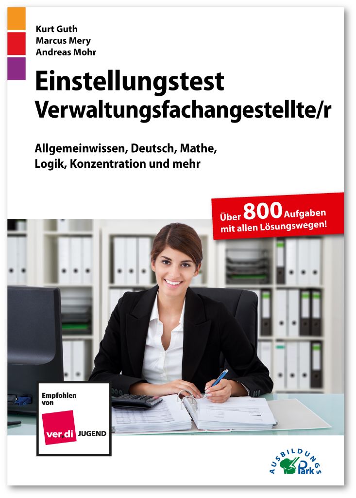 Cover-Abbildung für Einstellungstest Verwaltungsfachangestellte (99999---978-3-95624-109-3)