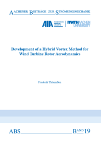 Development of a Hybrid Vortex Method for Wind Turbine Rotor Aerodynamics