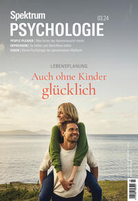 Spektrum Psychologie 3/2024 - Auch ohne Kinder glücklich