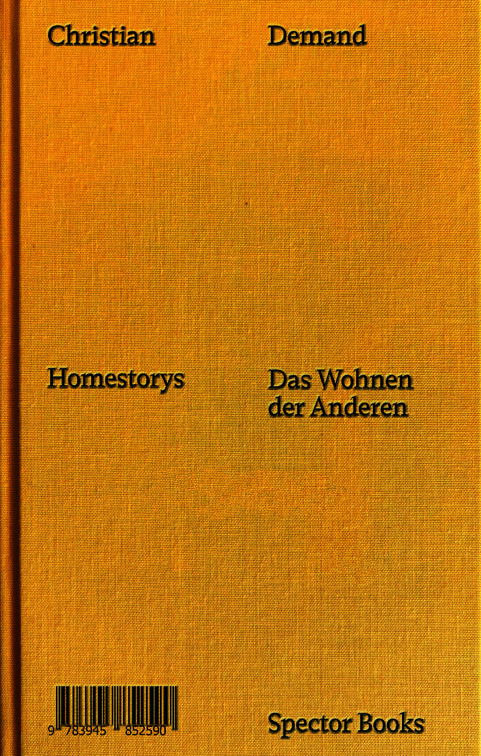 Cover-Abbildung für Christian Demand: Homestorys (Hardcover) (99999---978-3-95905-892-6)