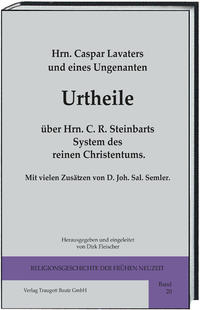 Urtheile über Hrn. C. R. Steinbarts System des reinen Christentums