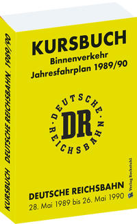 Kursbuch der Deutschen Reichsbahn 1989/90