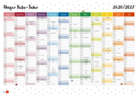 Cover-Abbildung für Wandkalender: Unser Kita-Jahr 2026/27 (99999---978-3-96046-355-9)