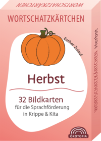 Cover-Abbildung für Wortschatzkärtchen: Herbst (99999---978-3-96046-356-6)