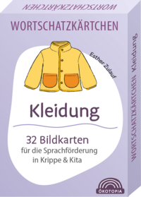 Cover-Abbildung für Wortschatzkärtchen: Kleidung (99999---978-3-96046-357-3)