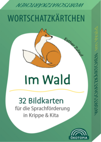 Cover-Abbildung für Wortschatzkärtchen: Im Wald (99999---978-3-96046-358-0)