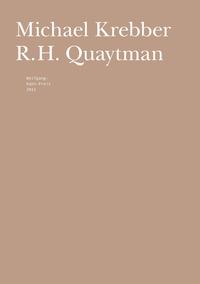 Michael Krebber. R.H. Quaytman. Wolfgang-Hahn-Preis 2015 / 2015 Wolfgang Hahn Prize