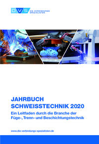 Jahrbuch Schweißtechnik 2020 - Cover