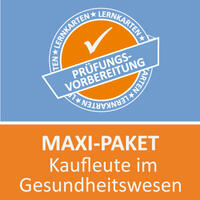 Maxi-Paket Lernkarten Kaufmann im Gesundheitswesen Prüfung