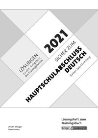Sicher zum Hauptschulabschluss Deutsch Baden-Württemberg 2021