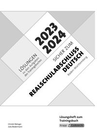 Sicher zum Realschulabschluss Deutsch Baden-Württemberg 2023