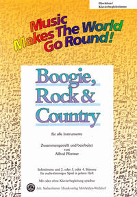 Music Makes the World go Round - Boogie, Rock & Country - Stimme 1+2+3+4 in C - Posaunenchor