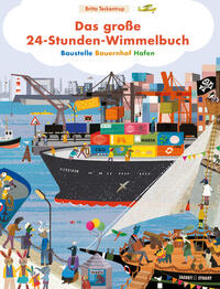 Das große 24-Stunden- Wimmelbuch - Cover