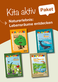 Paket Kita aktiv Naturerlebnis: Lebensräume entdecken