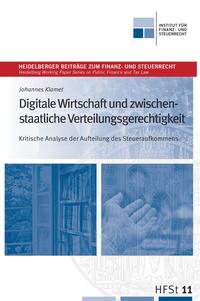 Digitale Wirtschaft und zwischenstaatliche Verteilungsgerechtigkeit