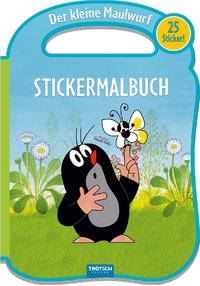 Der kleine Maulwurf Stickermalbuch mit Henkel