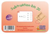 Subtraktion bis 20