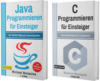 Java Programmieren für Einsteiger + C Programmieren für Einsteiger (Hardcover)