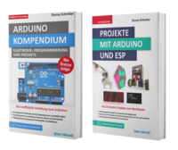 Arduino Kompendium + Arduino Projekte Buch (Hardcover)