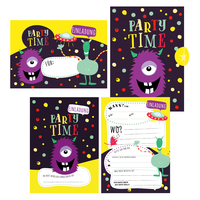 Einladungskarten - Monster