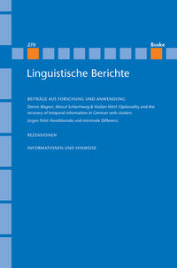 Linguistische Berichte Heft 270