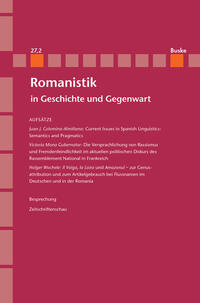 Romanistik in Geschichte und Gegenwart
