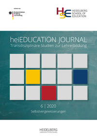 heiEDUCATION?JOURNAL / Selbstvergewisserungen